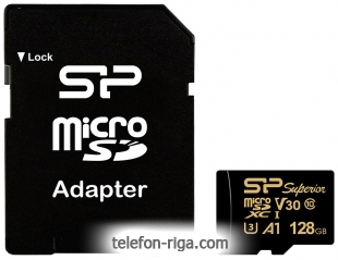 Silicon Power Superior Golden A1 microSDXC SP128GBSTXDV3V1GSP 128GB