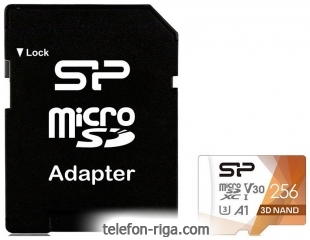 Silicon Power Superior Pro microSDXC SP256GBSTXDU3V20AB 256GB + SD adapter