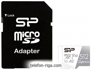 Silicon Power Superior microSDXC SP512GBSTXDA2V20SP 512GB ( )