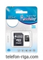 SmartBuy microSDHC Class 10 16GB + SD adapter