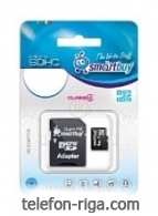 SmartBuy microSDHC Class 4 32GB + SD adapter