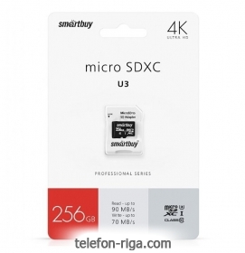 SmartBuy microSDXC SB256GBSDCL10U3-01 256GB