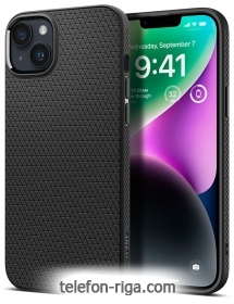 Spigen Liquid Air iPhone 14 Matte Black ACS05037 ( )