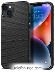 Spigen Liquid Air iPhone 14 Plus Matte Black ACS04891 ( )