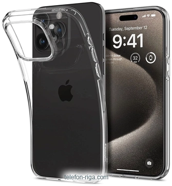 Spigen Liquid Crystal  iPhone 15 Pro Max ACS06557 ()