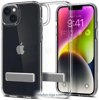 Spigen Ultra Hybrid S iPhone 14 Crystal Clear ACS05051 ()
