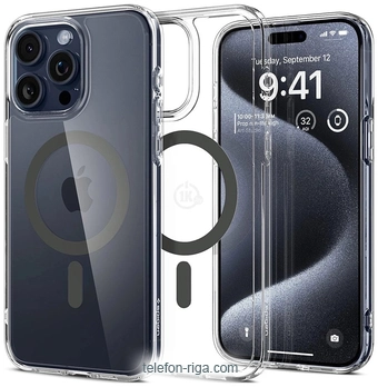 Spigen Ultra Hybrid (MagFit)  iPhone 15 Pro ACS06716 ()