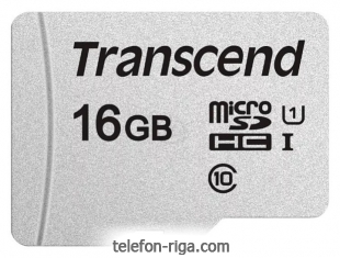 Transcend microSDHC 300S 16GB + 