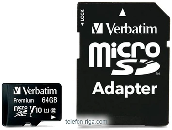 Verbatim Premium 44084 64GB + SD adapter