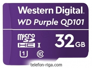 WD Purple SC QD101 microSDHC WDD032G1P0C 32GB