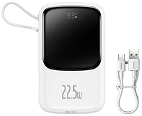 Baseus PPQD060102 Qpow Pro 10000mAh 22.5W White (PPQD2-10C)