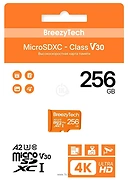 BreezyTech Ultra microSDXC Class 10/A2/V30 256GB (��� ��������)