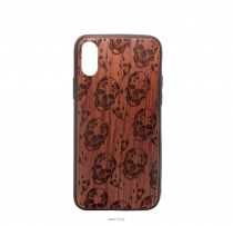 Case Wood  Apple iPhone X (, )