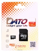 DATO microSDXC Class 10 UHS-I U1 64GB + SD adapter