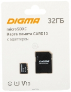 Digma MicroSDXC Class 10 Card10 DGFCA032A01