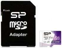 Silicon Power Superior Pro microSDXC SP128GBSTXDU3V20AB 128GB + SD adapter