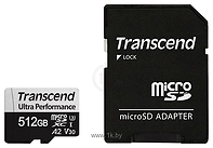 Transcend microSDXC 340S 512GB (� ���������)