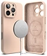 Ringke Silicone Magnetic Magsafe  Apple iPhone 16 Pro Pink Sand