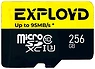 Exployd Premium Series microSDXC 256GB EX256GCSDXC10UHS-1-ELU3 W/A-AD