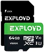 Exployd Vision microSDXC 64GB EX64GCSDXC10-U3-V30 ( )