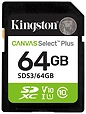 Kingston Canvas Select Plus SDXC 64GB SDS3/64GB