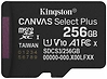 Kingston Canvas Select Plus microSDXC 256GB SDCS3/256GB...