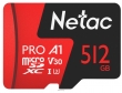 Netac MicroSDXC 512GB V30/A1/C10 Netac P500 Extreme Pro