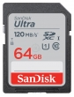 SanDisk Ultra SDXC Class 10 UHS-I 120MB/s 64GB