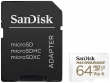 SanDisk microSDXC SDSQQVR-064G-GN6IA 64GB + SD adapter